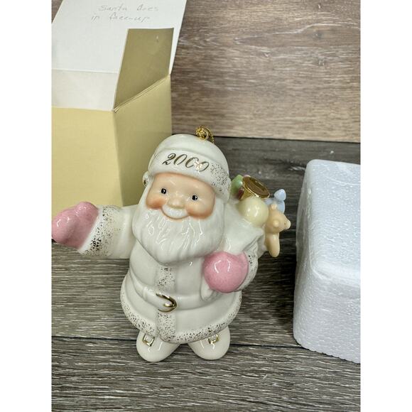 Lenox 2000 Santas Special Delivery Ornament In Box - Picture 4 of 8